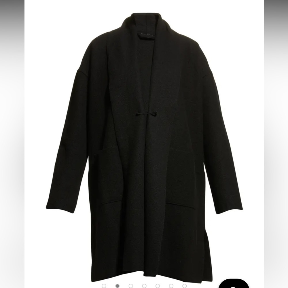 Eileen fisher wool cardigan coat | Sz small